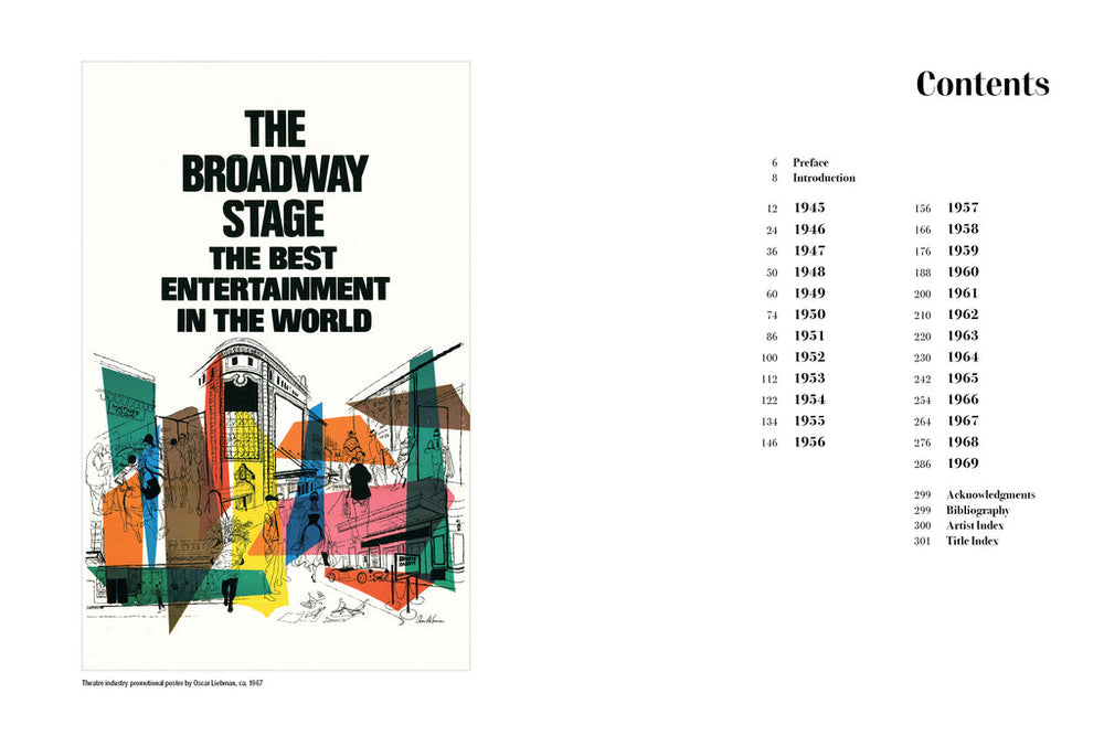 Broadway Poster Art : 1945–1969