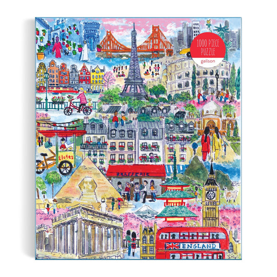 Michael Storrings Cities Around the World - 1000 Piece Puzzle
