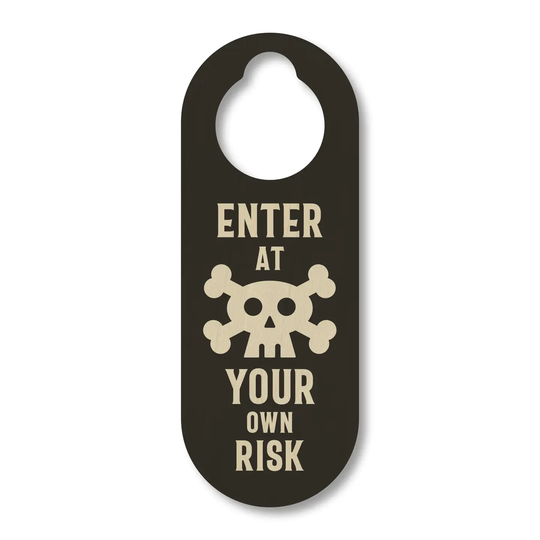 Skull Door Hanger
