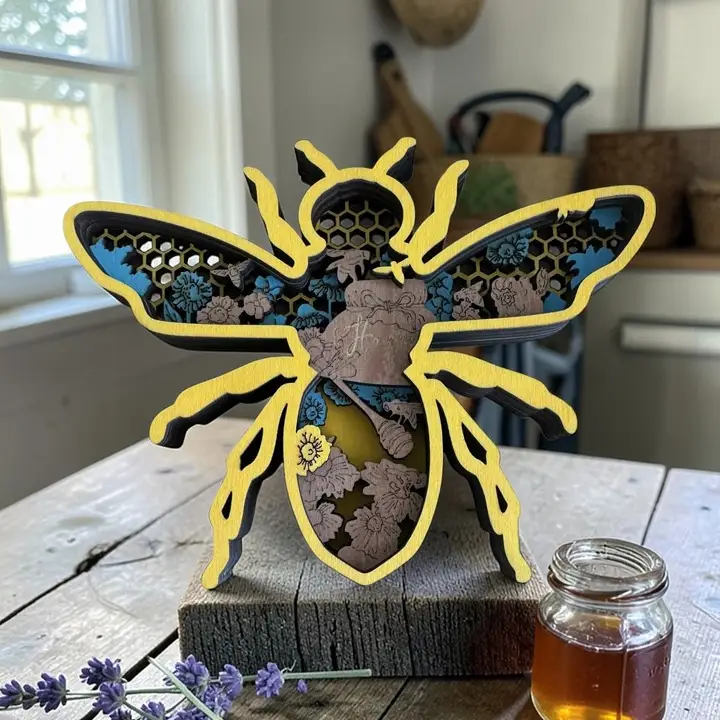 Honey Bee Shelf Sitter