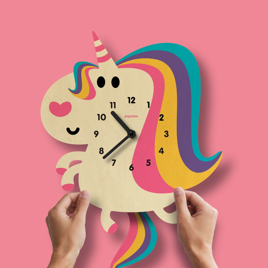 Unicorn Pendulum Clock