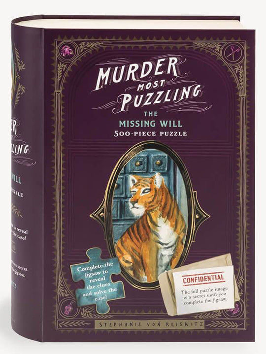 Murder Most Puzzling: The Missing Will - 500 Piece Puzzle
