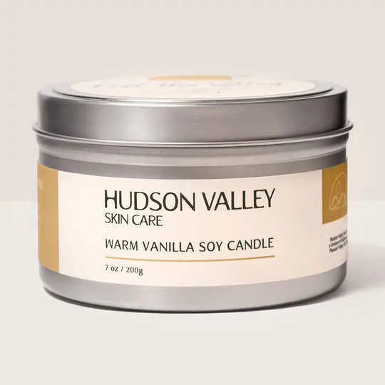 Warm Vanilla Soy Candle