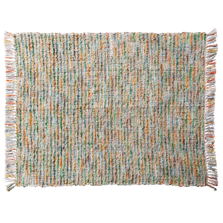 Boho Bouclé Throw Blanket