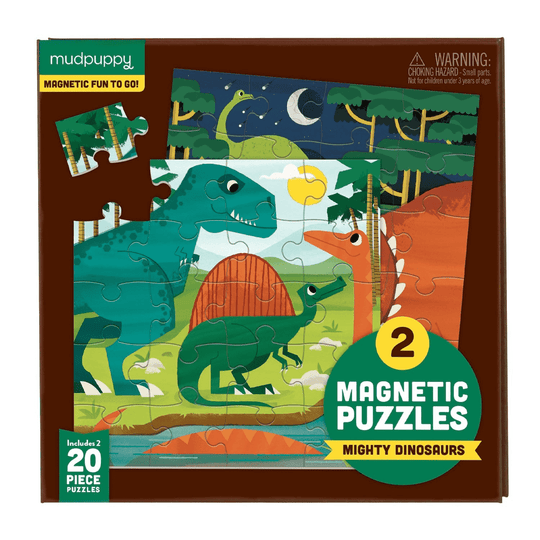 Mighty Dinosaurs Magnetic Puzzles