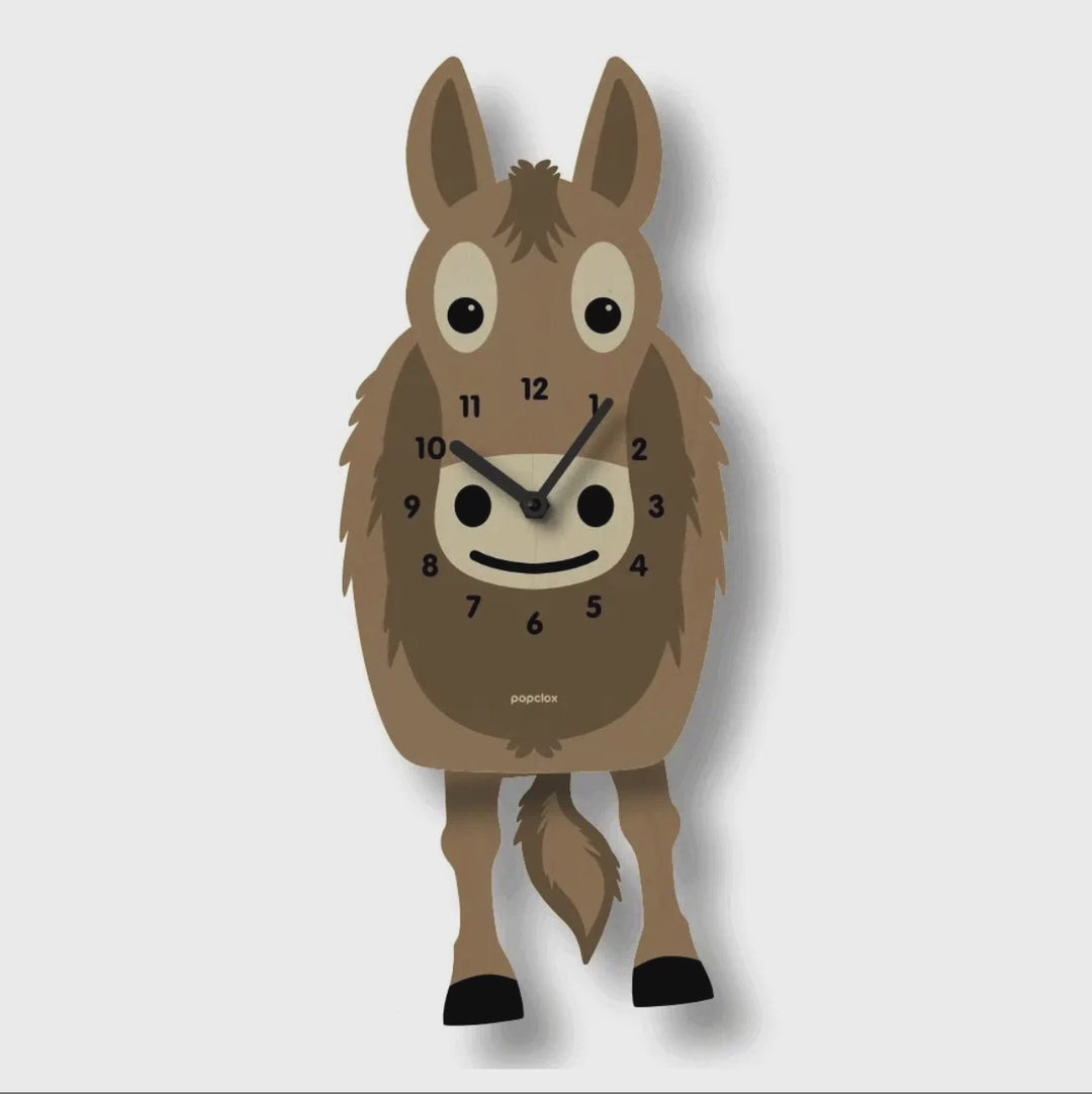 Donkey Pendulum Clock