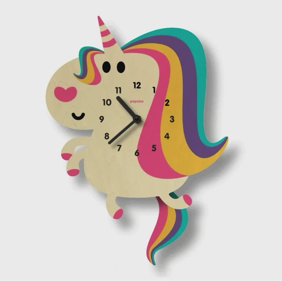 Unicorn Pendulum Clock