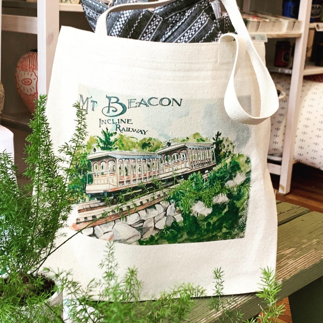 Mt. Beacon Incline Railway Tote Bag